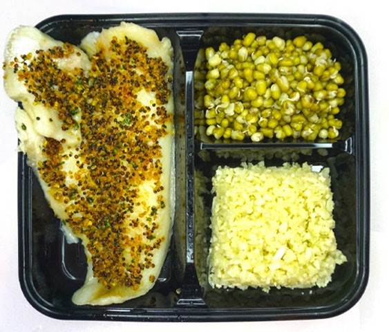 Quinoa Crusted Fish
